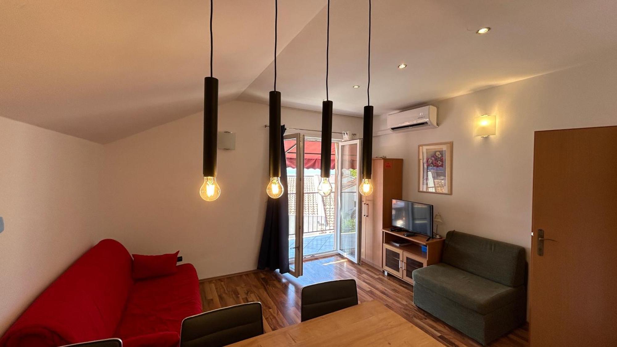 Apartman Senka Podgora Exteriér fotografie
