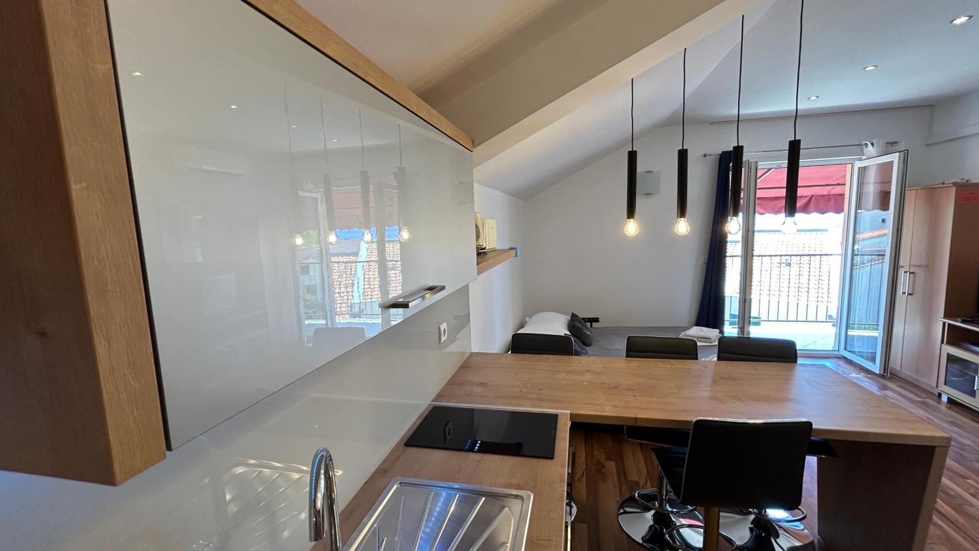 Apartman Senka Podgora Exteriér fotografie