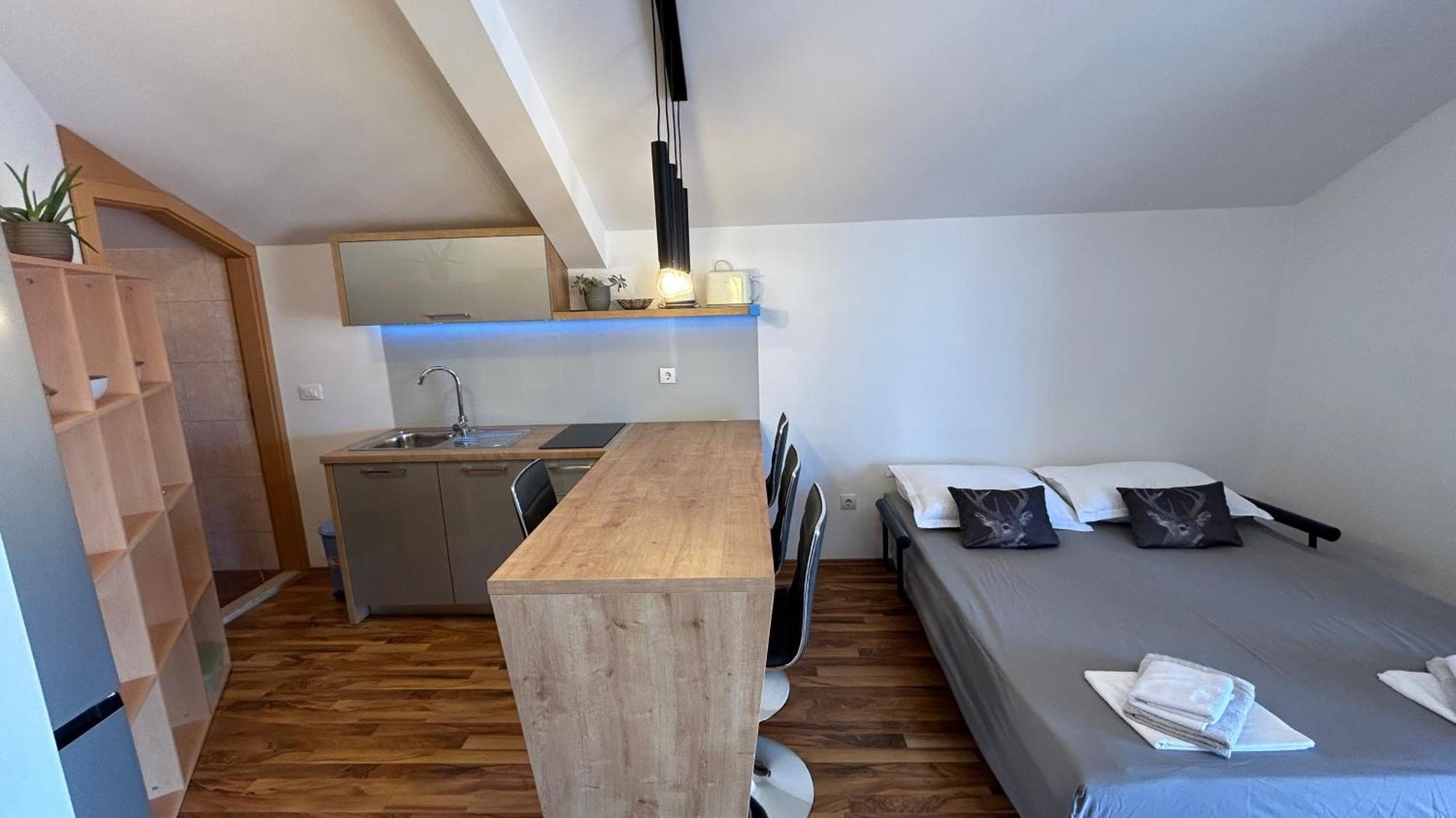 Apartman Senka Podgora Exteriér fotografie