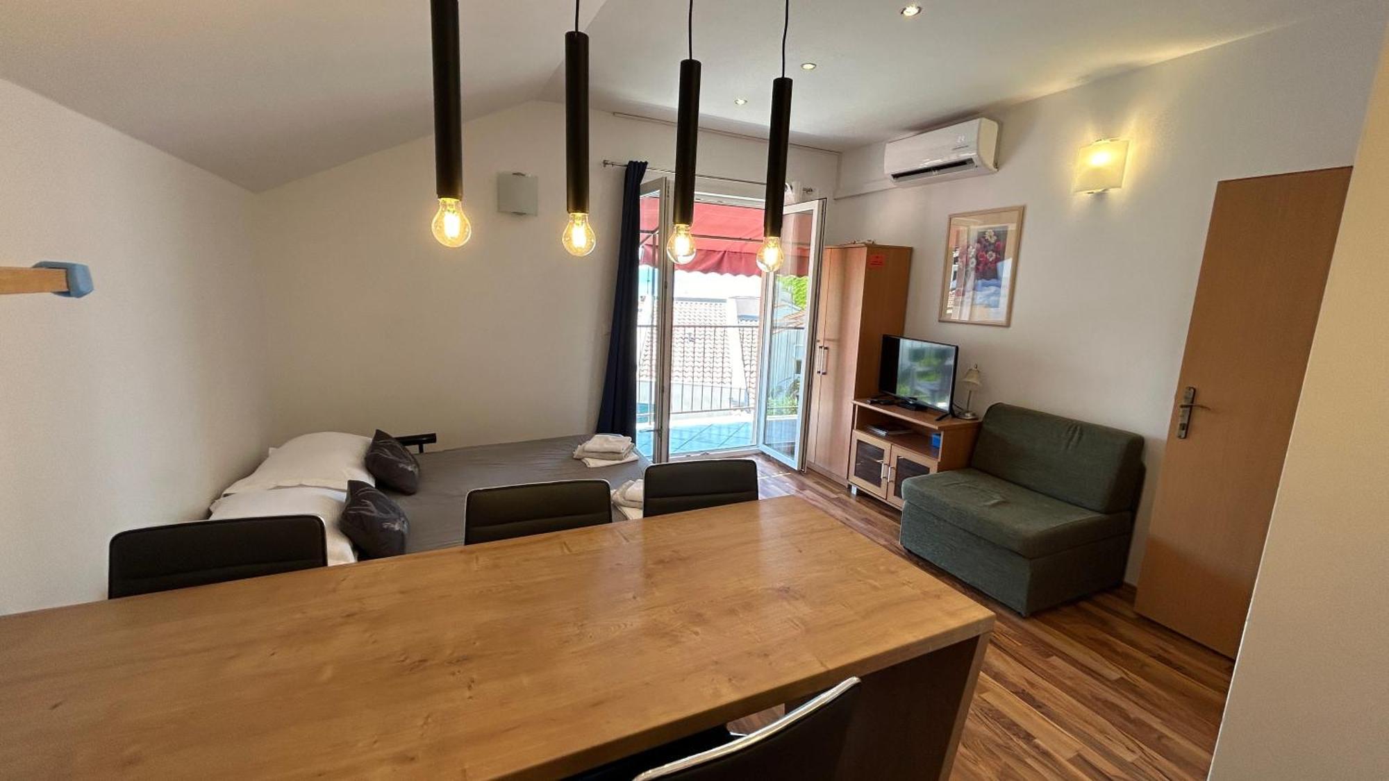 Apartman Senka Podgora Exteriér fotografie