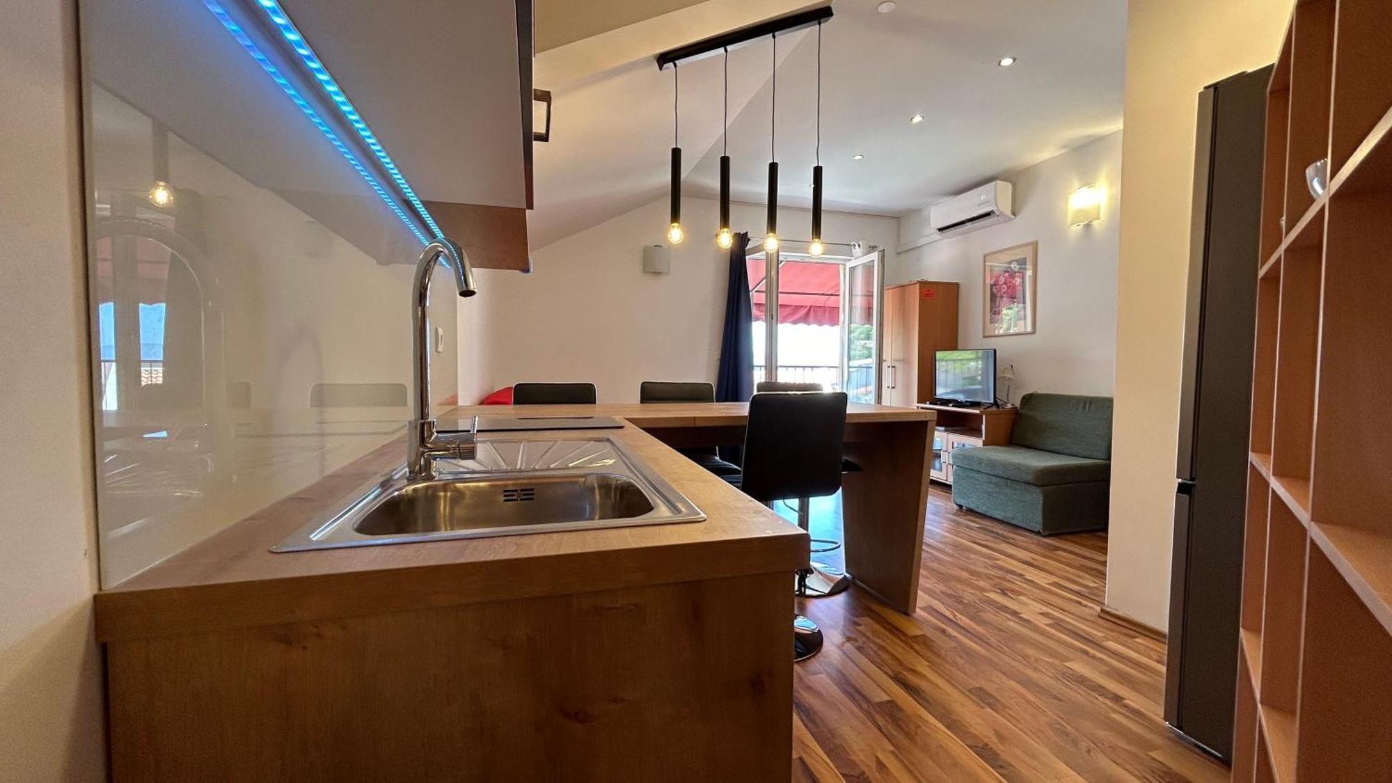 Apartman Senka Podgora Exteriér fotografie