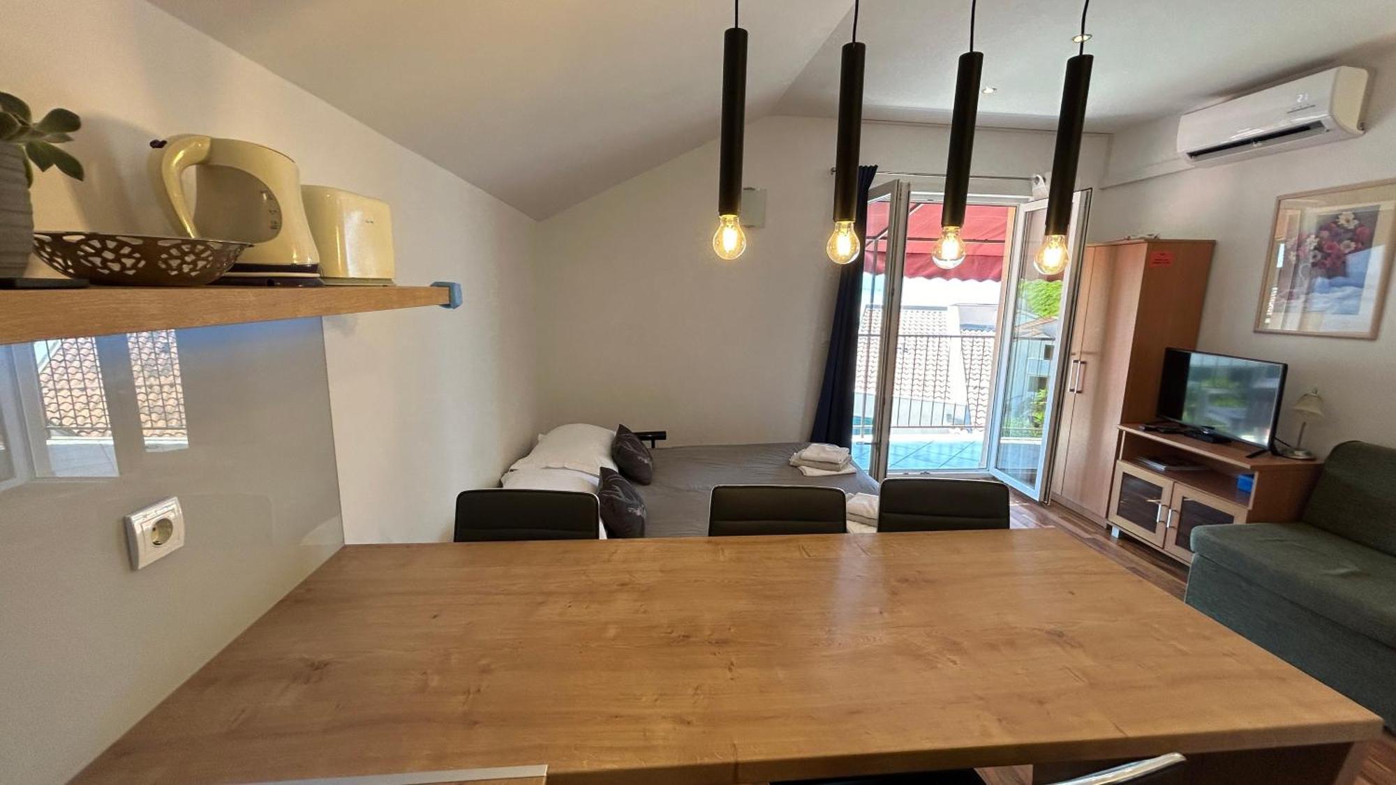 Apartman Senka Podgora Exteriér fotografie
