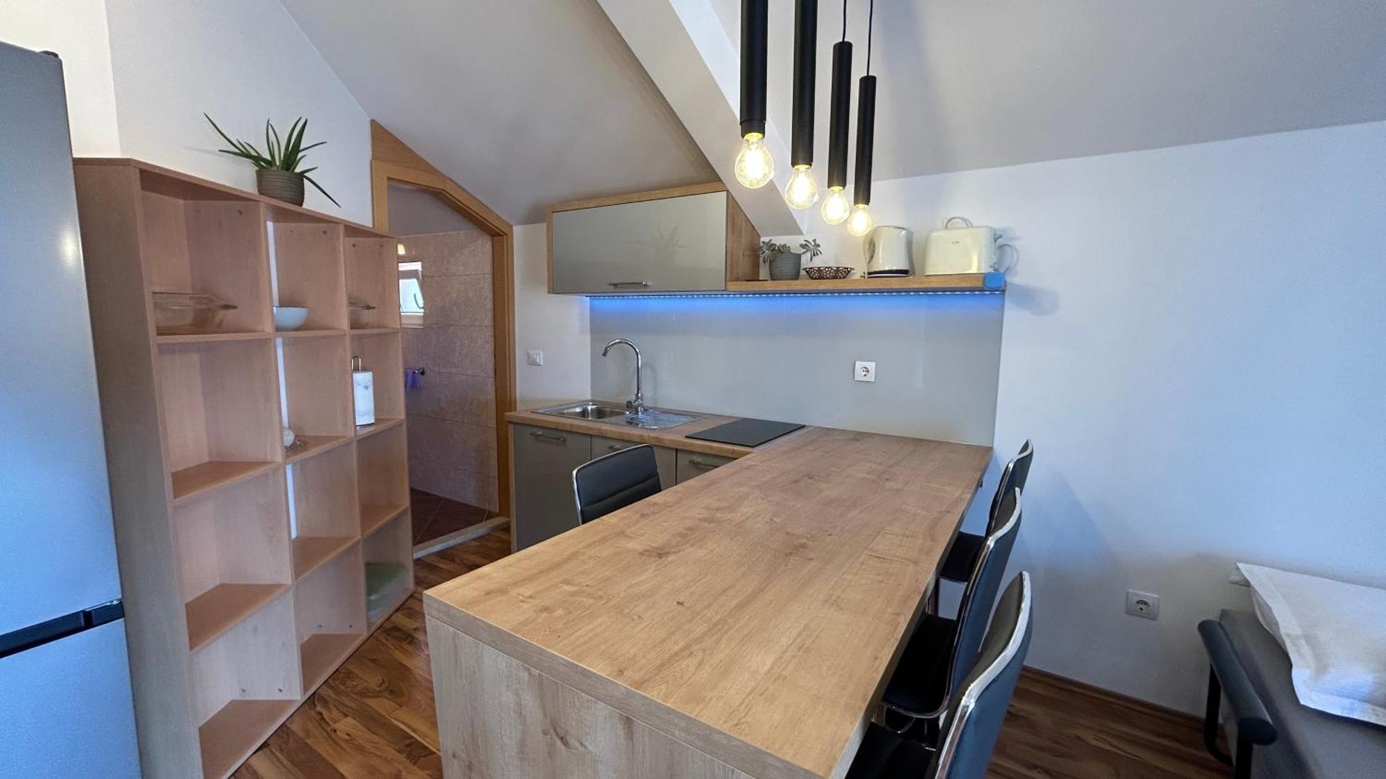 Apartman Senka Podgora Exteriér fotografie