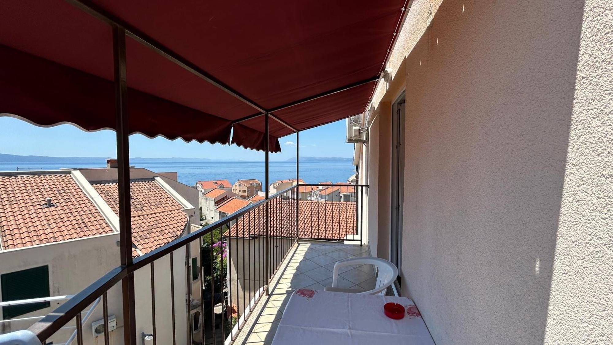 Apartman Senka Podgora Exteriér fotografie