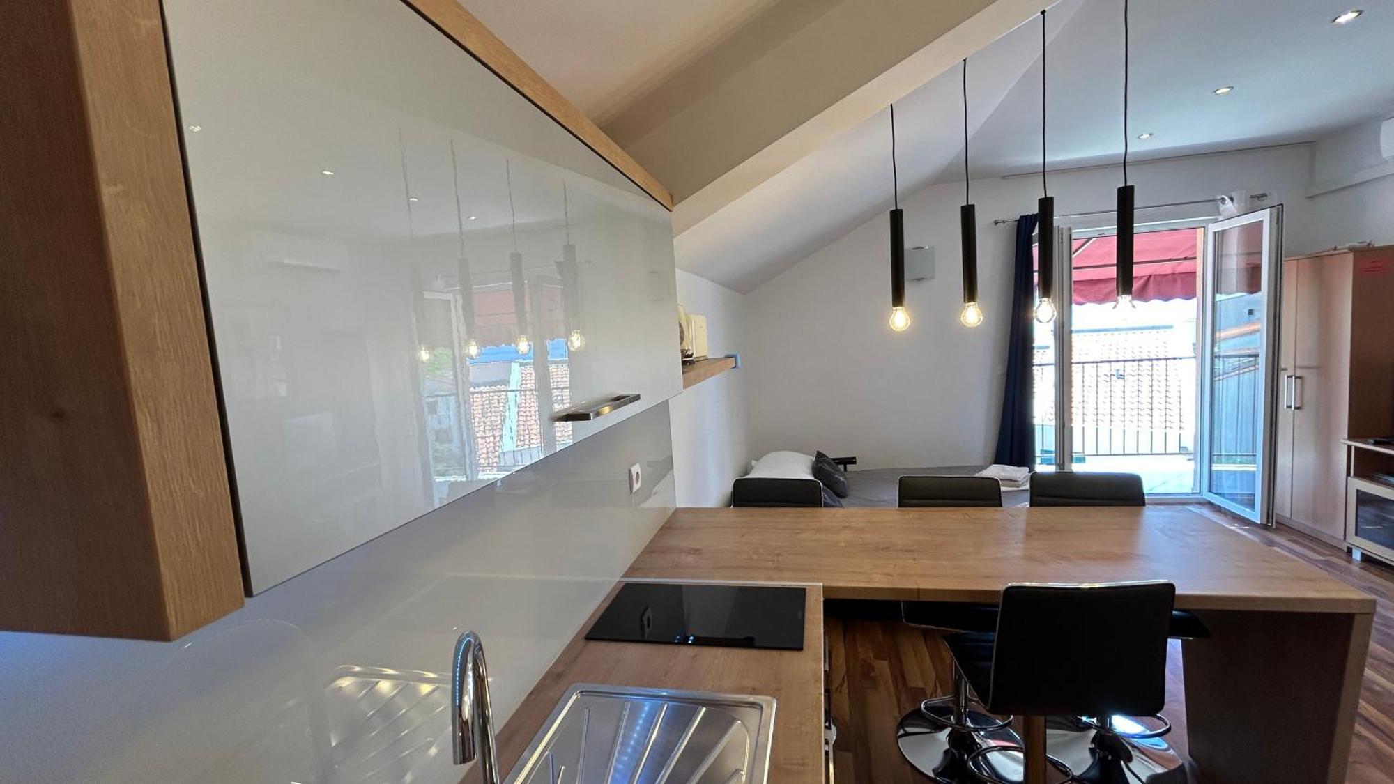 Apartman Senka Podgora Exteriér fotografie